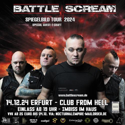 14.12.2024: Battle Scream + E-Craft im From Hell in Erfurt