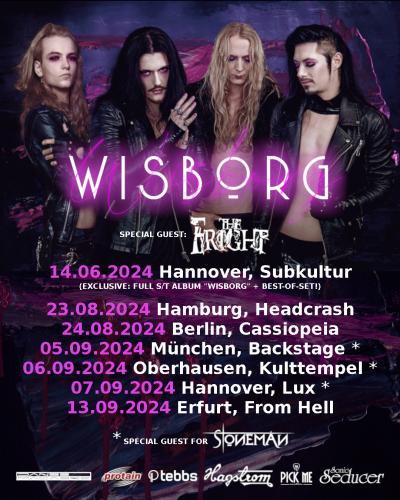 13.09.2024: Wisborg + The Fright im Club From Hell in Erfurt