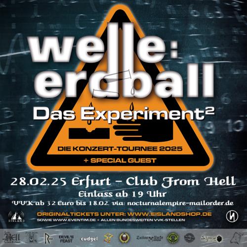 28.02.2025: Welle:Erdball im From Hell in Erfurt